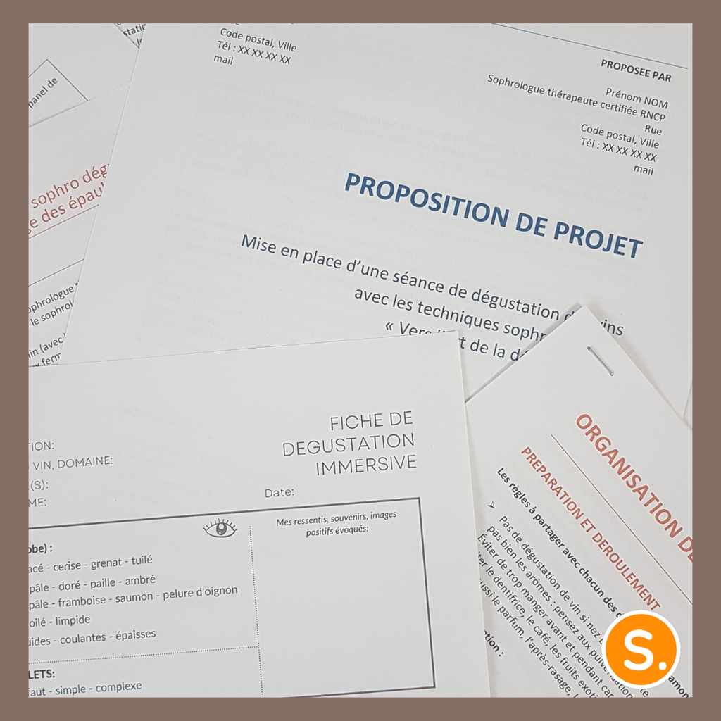 Kit de prospection pour sophrologues: mise en place d'une dégustation de vins immersive chez les cavistes