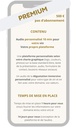 Plateforme de dégustation immersive de vin PREMIUM